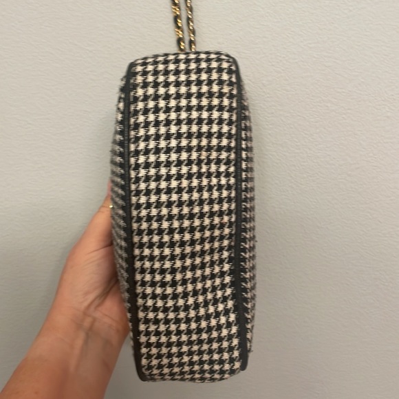 Vintage 80s Richmark Houndstooth Handbag - Picture 8 of 9